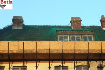  Siatka zabezpieczająca prace na dachu 